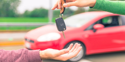 Replacement and rental car service